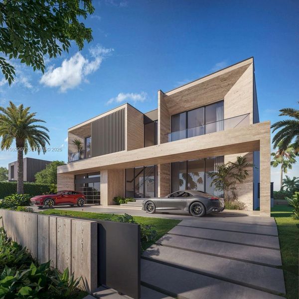 Front exterior of a new home in , Hollywood, FL, highlighting curb appeal (Image 1). Front exterior of a new home in , Hollywood, FL, highlighting curb appeal (Image 1).