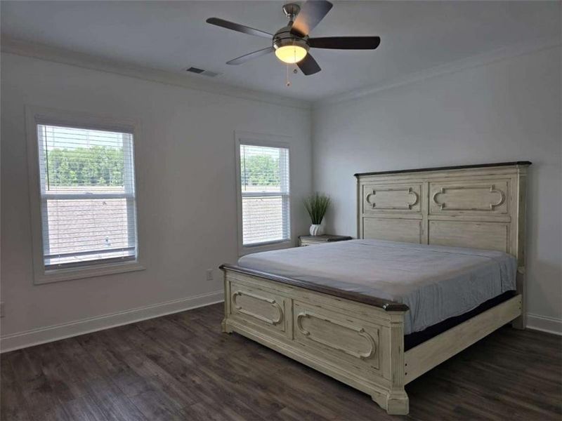 Furnished interior view inside a new home in , Suwanee (Image 7).
