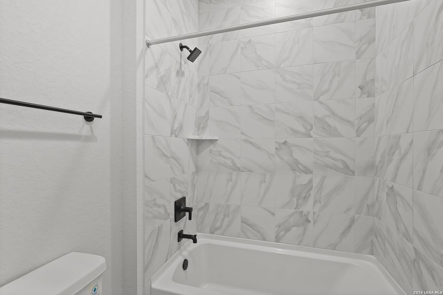 Furnished interior view inside a new home in Homestead, Schertz (Image 13).