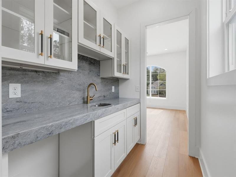 Furnished interior view inside a new home in , Canton (Image 36).