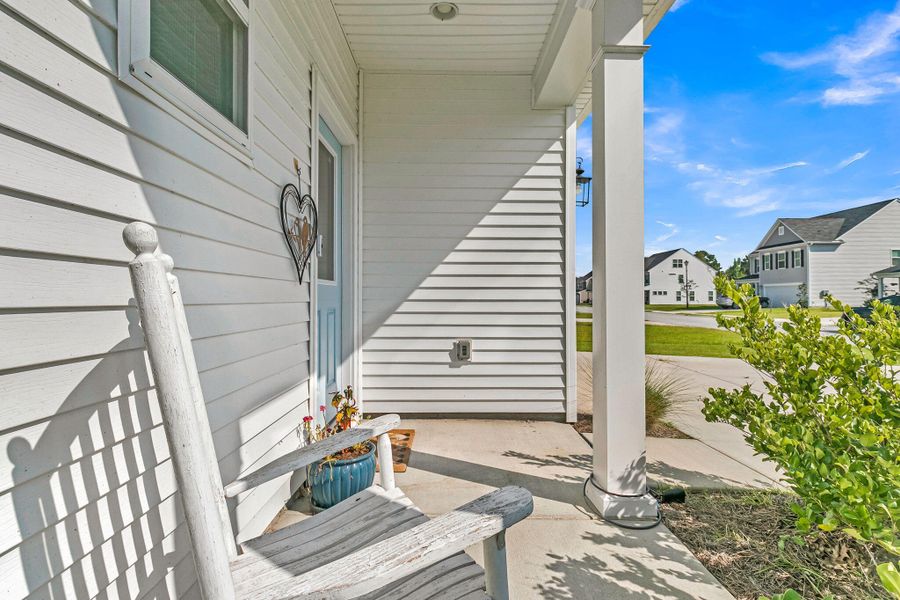 Exterior details and patio area of a home in , Moncks Corner (Image 23).
