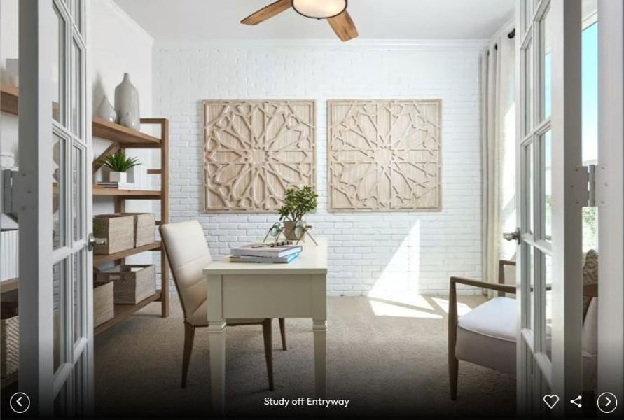 Interior photos- Photo of Pulte model home with same floor plan, not of actual home listed.