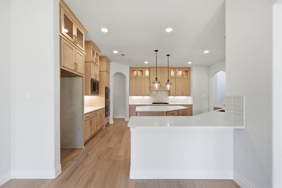 Furnished interior view inside a new home in Artavia 70′, Conroe (Image 6).