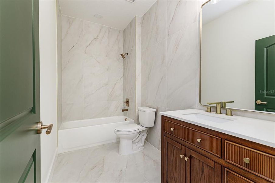 Furnished interior view inside a new home in , Tampa (Image 17).