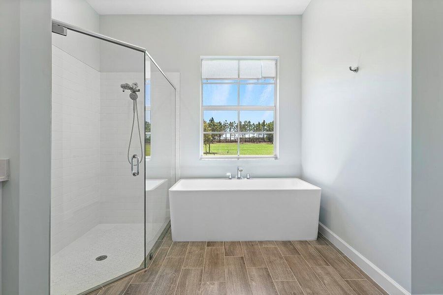 Furnished interior view inside a new home in , Loxahatchee (Image 6).