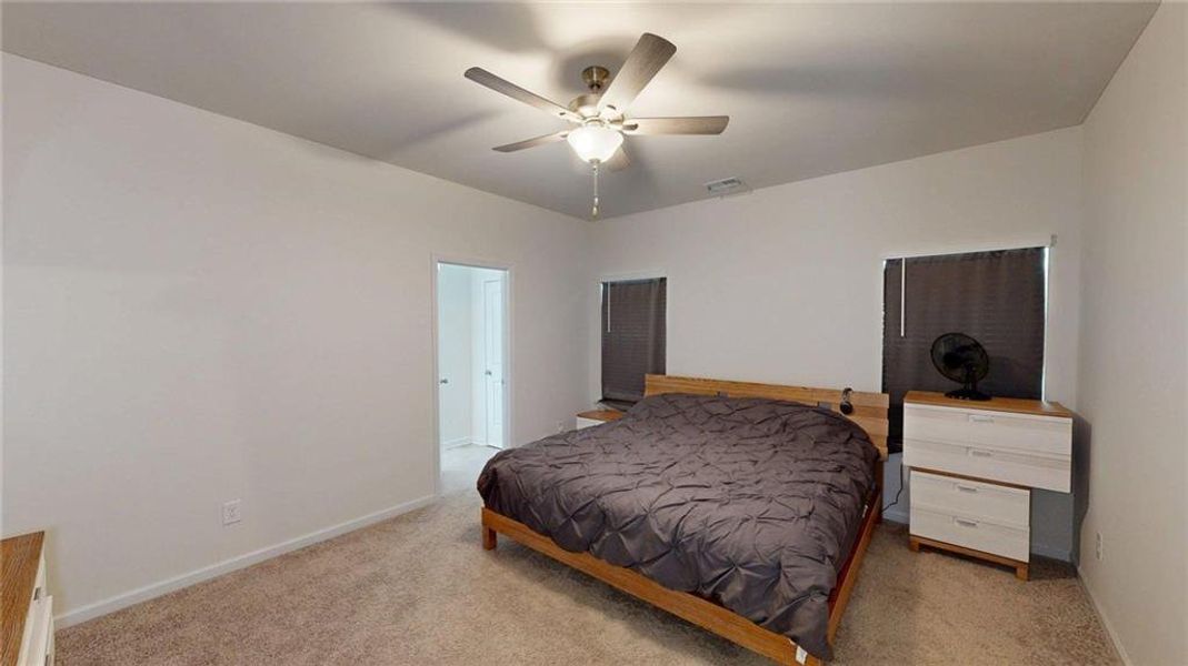 Furnished interior view inside a new home in Evergreen at Lakeside, Temple (Image 8). Furnished interior view inside a new home in Evergreen at Lakeside, Temple (Image 8).