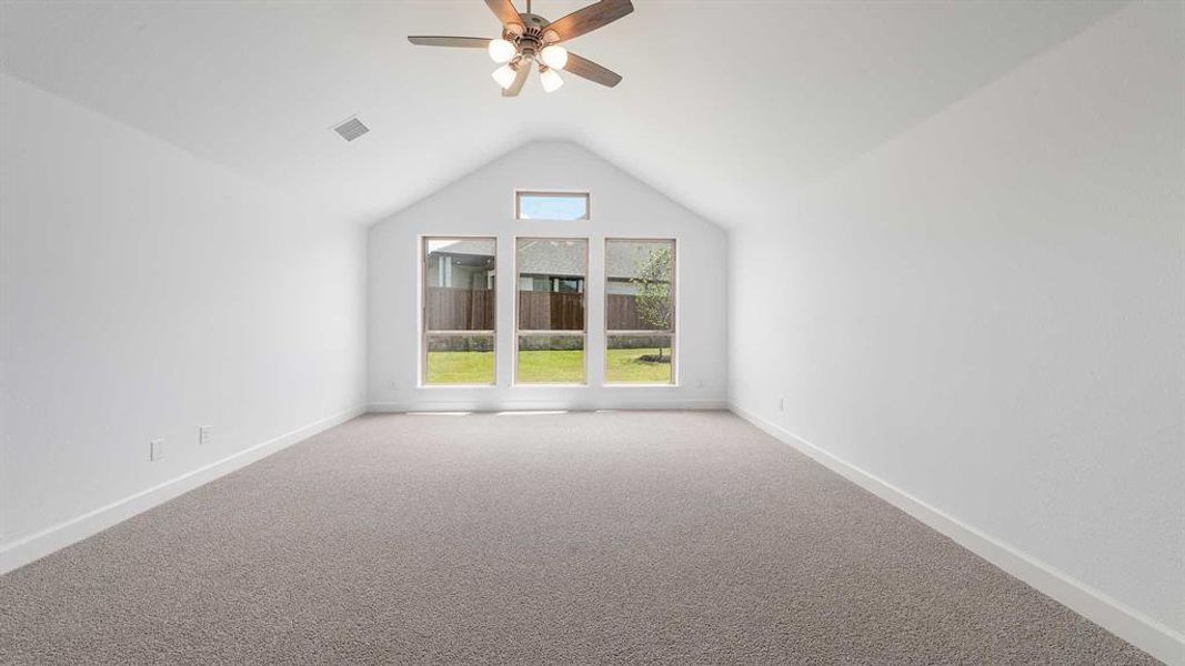 Spacious, unfurnished interior of a new home in Talon Hills 60'/70', Fort Worth (Image 12). Spacious, unfurnished interior of a new home in Talon Hills 60'/70', Fort Worth (Image 12).