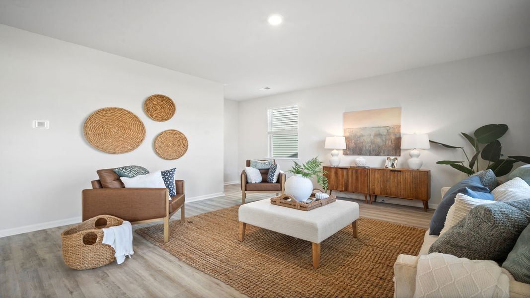 Furnished interior view inside a new home in The Retreat at East Argent, Ridgeland (Image 10). Furnished interior view inside a new home in The Retreat at East Argent, Ridgeland (Image 10).