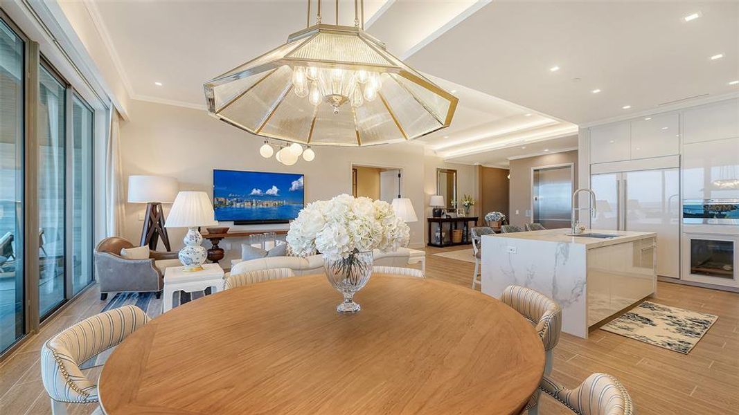 Furnished interior view inside a new home in , Longboat Key (Image 32). Furnished interior view inside a new home in , Longboat Key (Image 32).