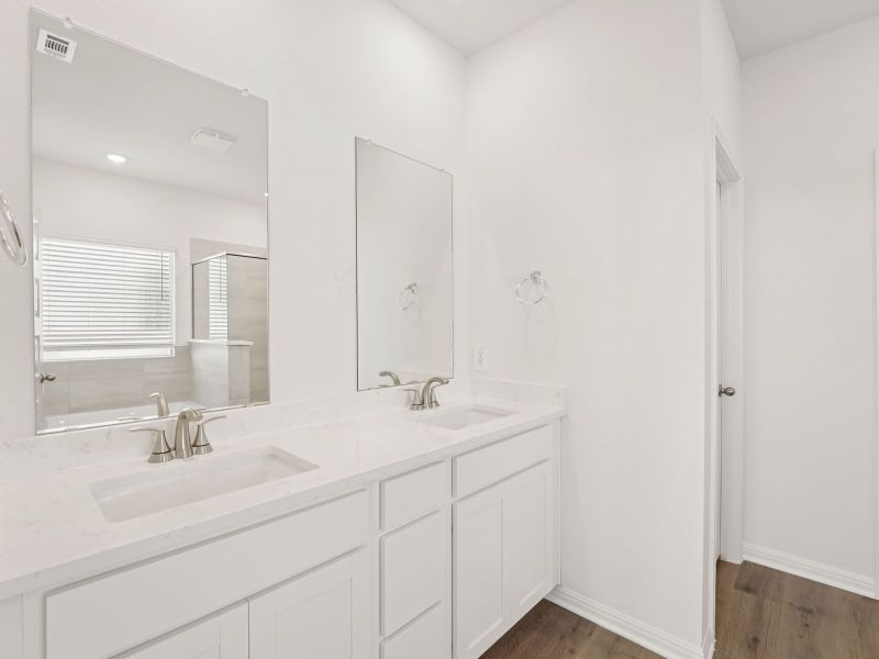 Furnished interior view inside a new home in Prairie Winds - Executive Collection, Hutto (Image 5).