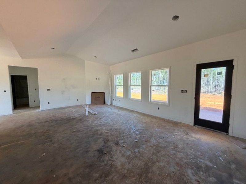 In-progress construction of a new home in Oakview, Pine Mountain, GA (Image 9).