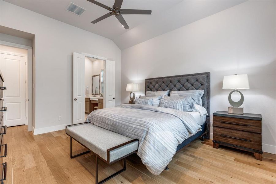 Furnished interior view inside a new home in Mantua Point, Van Alstyne (Image 7).