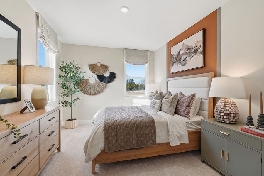 Representative furnished interior of a home built from the Essex by Taylor Morrison in Dreycott, Lawrenceville (Image 55).