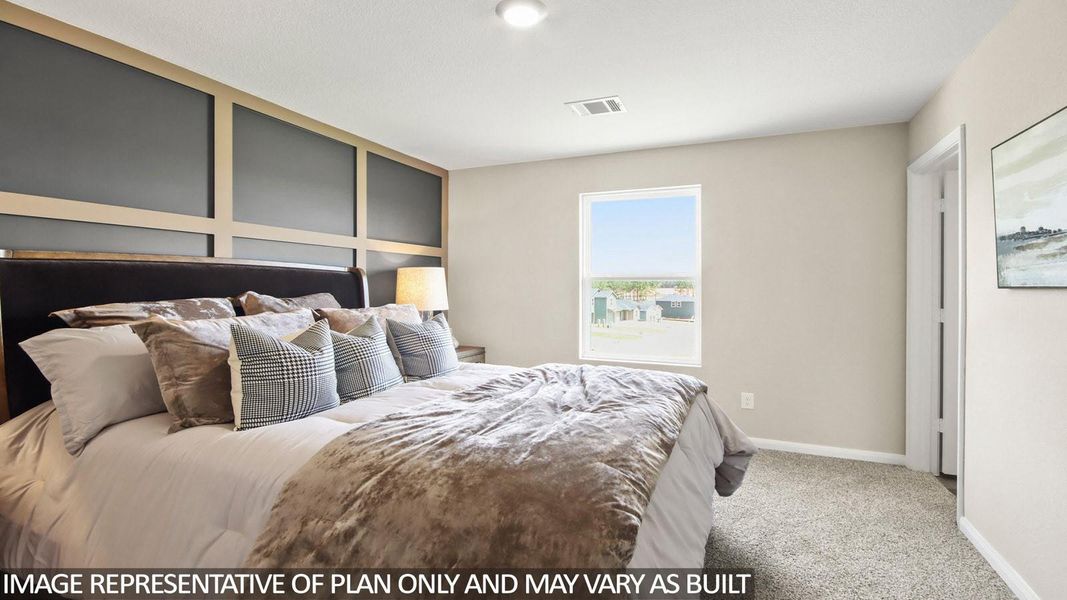 Furnished interior view inside a new home in McCrorey Trails, Conroe (Image 4).