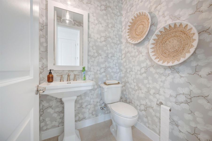 Half bath (*Photo not of actual home and used for illustration purposes only.)