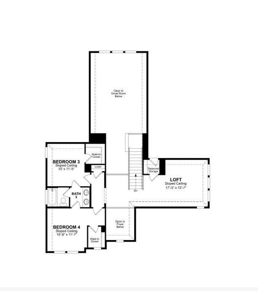 2D floor plan layout of this home in Ellwood, Iowa Colony, TX (Image 3). 2D floor plan layout of this home in Ellwood, Iowa Colony, TX (Image 3).