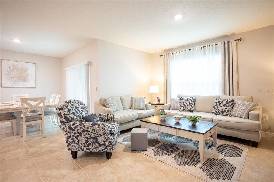 Furnished interior view inside a new home in Harmony West, St. Cloud (Image 11).