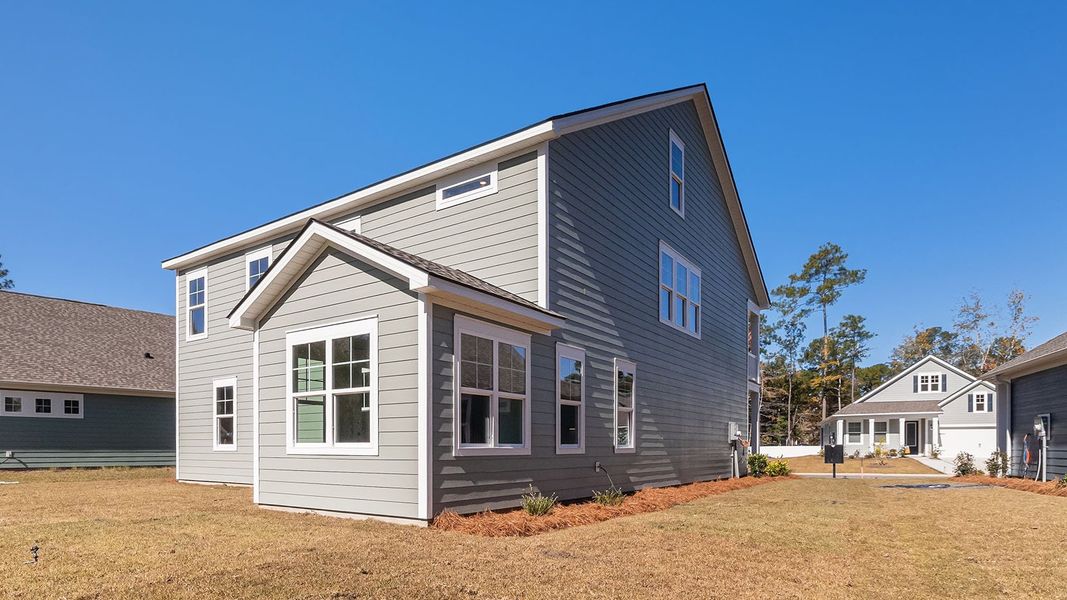 Exterior details and patio area of a home in Coastal Farms, Conway (Image 4).