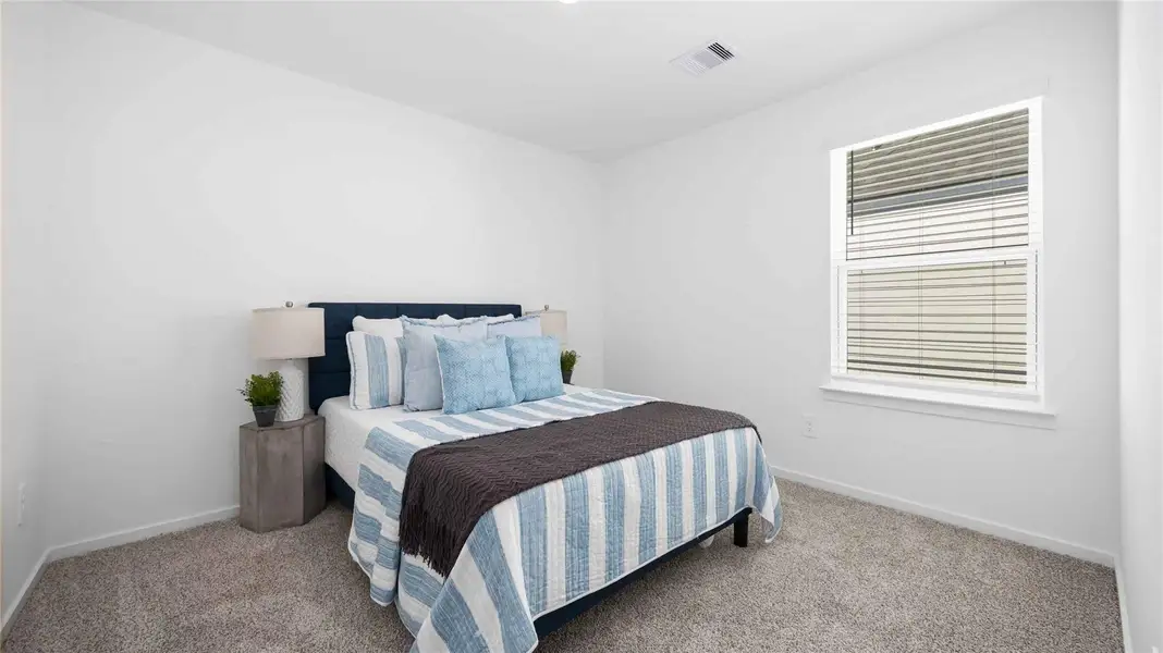 Furnished interior view inside a new home in Alaia Crossing, Houston (Image 5). Furnished interior view inside a new home in Alaia Crossing, Houston (Image 5).