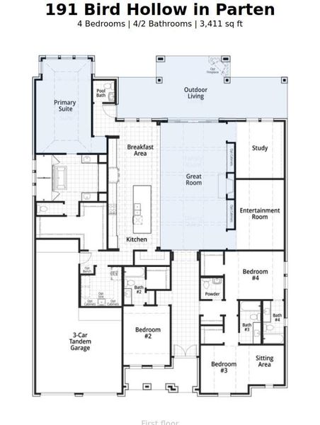 View of room layout View of room layout