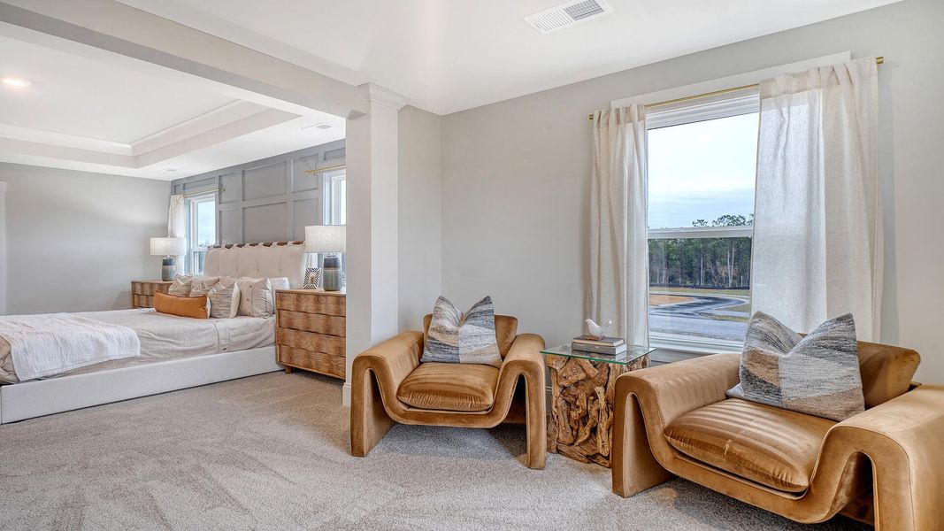 Furnished interior view inside a new home in Founders Corner, Summerville (Image 4).