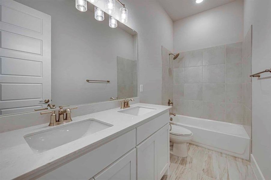 Furnished interior view inside a new home in Springside Estates II, Waxahachie (Image 5).