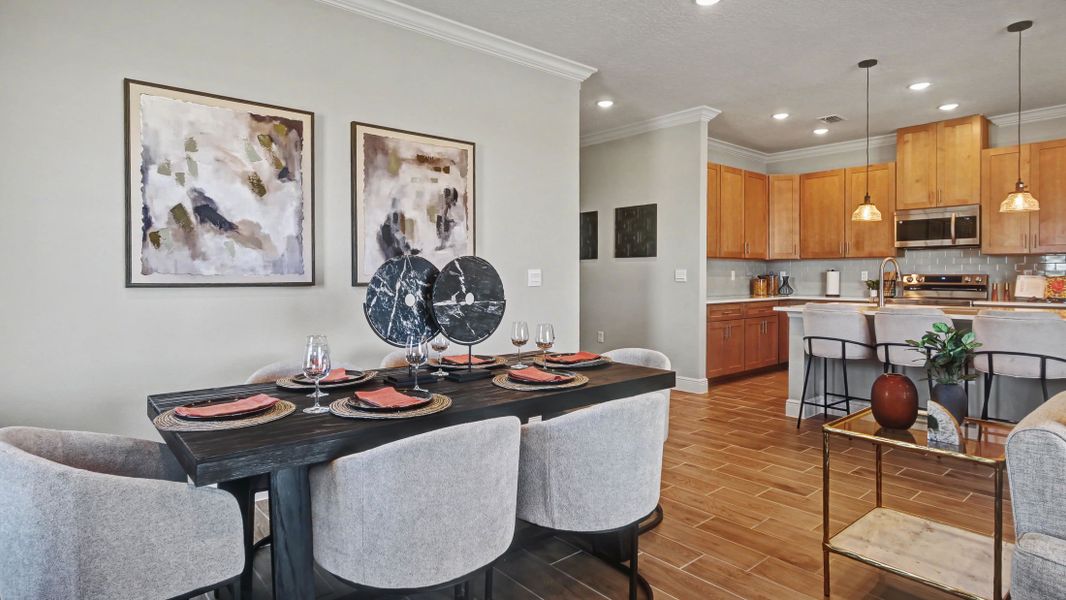 Furnished interior view inside a new home in Golden Gate, Naples (Image 18).