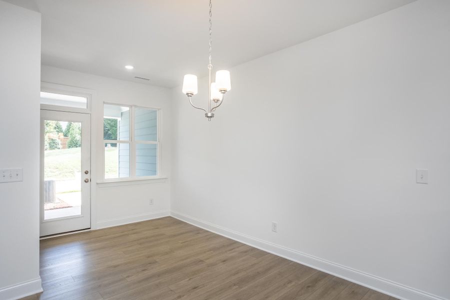 Spacious, unfurnished interior of a new home in Enclave at Traditions Townhomes, Wake Forest (Image 12).