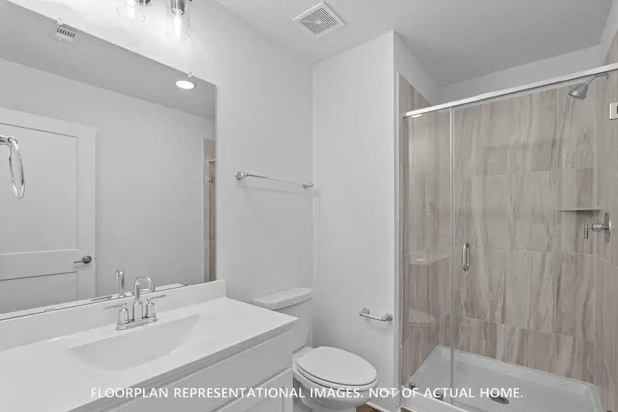 Furnished interior view inside a new home in Ambrose, La Marque (Image 6).