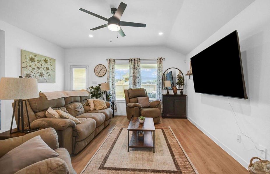Furnished interior view inside a new home in Riverwood Ranch, Angleton (Image 13).