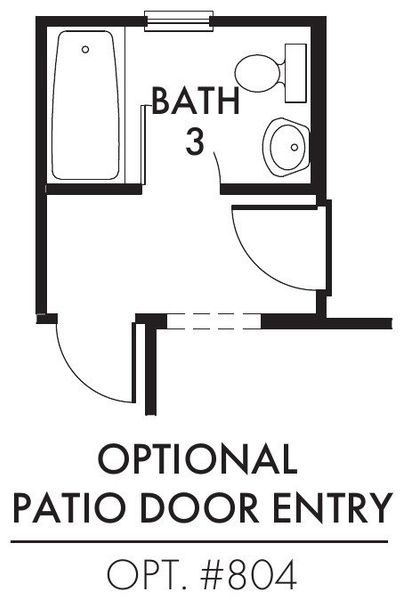 Exterior Door – Hall to Patio Exterior Door – Hall to Patio