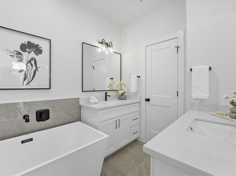 Furnished interior view inside a new home in , Houston (Image 10). Furnished interior view inside a new home in , Houston (Image 10).