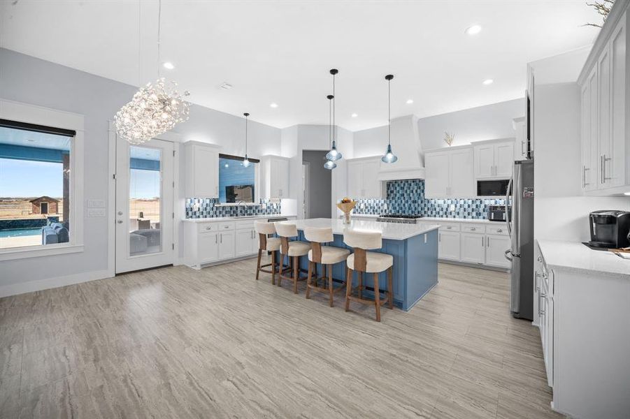 Furnished interior view inside a new home in , Maypearl (Image 5).