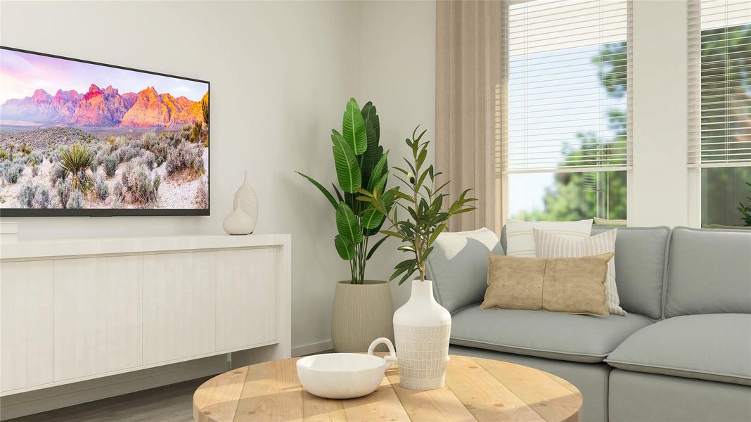 Furnished interior view inside a new home in Elm Creek, Elgin (Image 27).