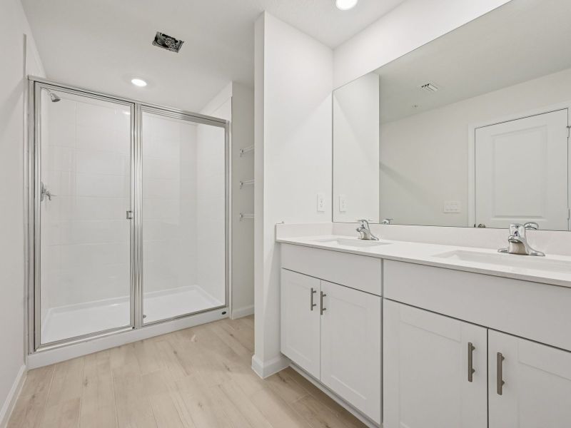 Furnished interior view inside a new home in Tidewater, Fort Pierce (Image 8). Furnished interior view inside a new home in Tidewater, Fort Pierce (Image 8).