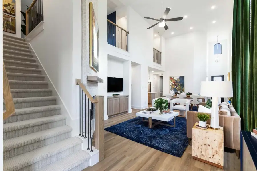 Representative Family Room - some options shown Representative Family Room - some options shown