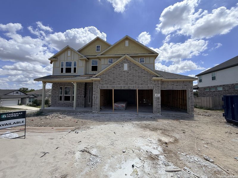 In-progress construction of a new home in Buffalo Crossing, Cibolo, TX (Image 14). In-progress construction of a new home in Buffalo Crossing, Cibolo, TX (Image 14).