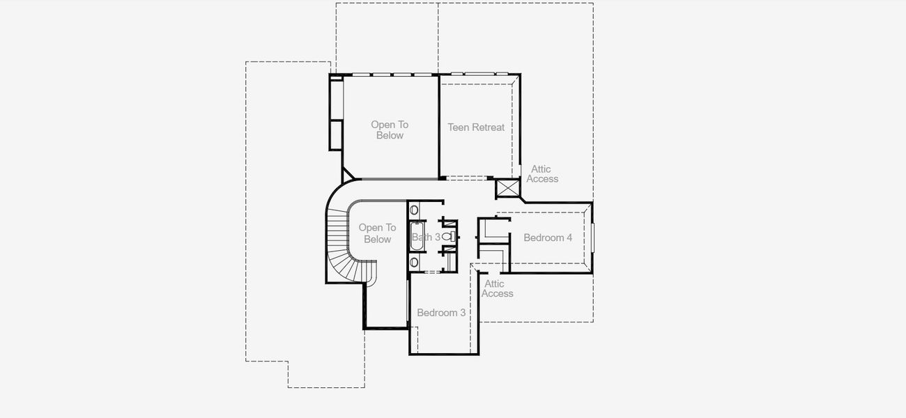 2D floor plan layout of this home in Palmera Ridge, Leander, TX (Image 6). 2D floor plan layout of this home in Palmera Ridge, Leander, TX (Image 6).