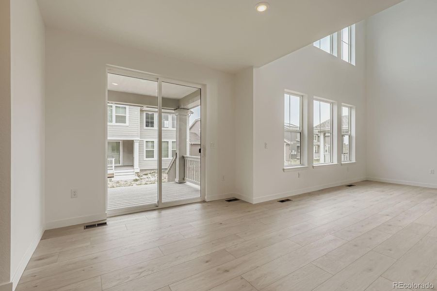 Spacious, unfurnished interior of a new home in Brighton Crossings: The Grand Collection, Brighton (Image 11).