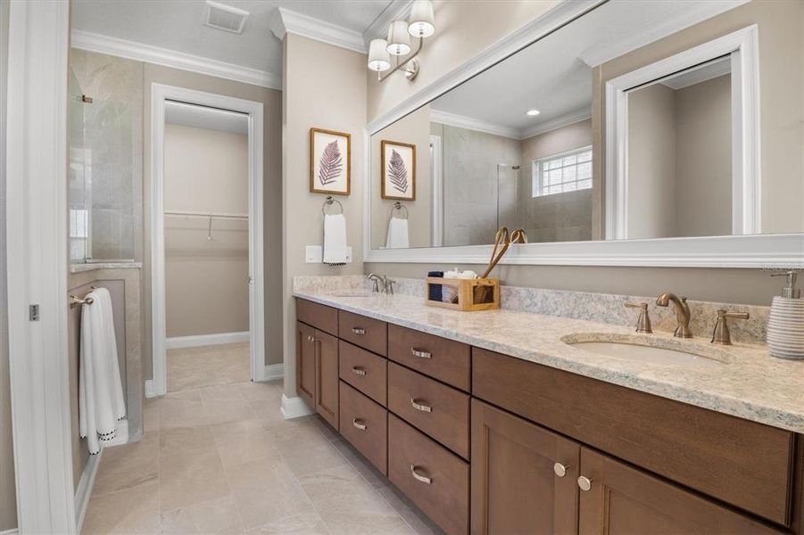 Furnished interior view inside a new home in Lake James, Lakeland (Image 43).
