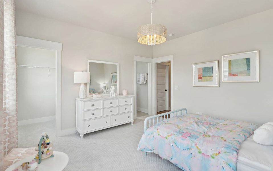 Furnished interior view inside a new home in Nexton, Summerville (Image 25).