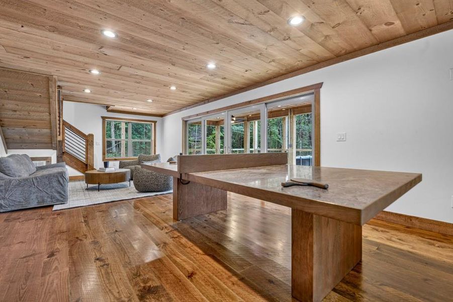 Furnished interior view inside a new home in , Cherry Log (Image 5). Furnished interior view inside a new home in , Cherry Log (Image 5).