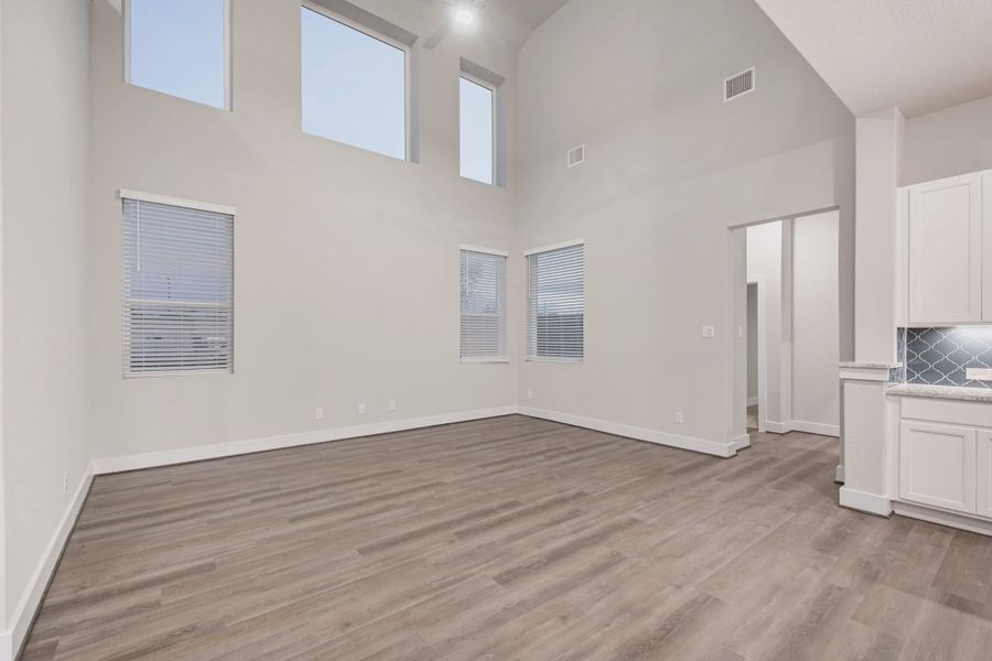 Representative unfurnished interior of a home built from the Sterling by Chesmar Homes in Stillwater Ranch, Buda (Image 17).