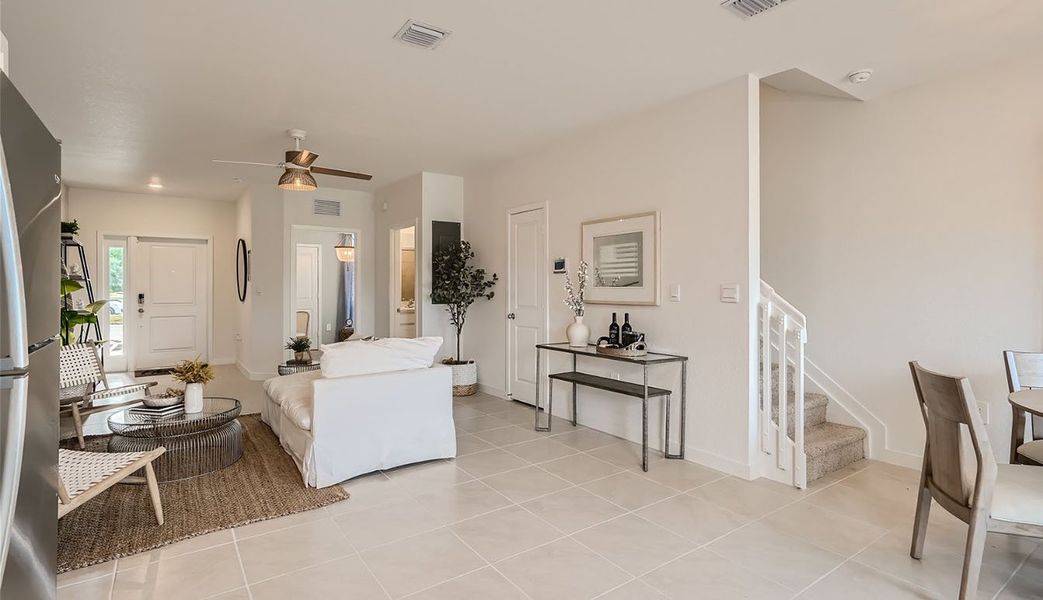 Furnished interior view inside a new home in Palm Cay, Florida City (Image 11).
