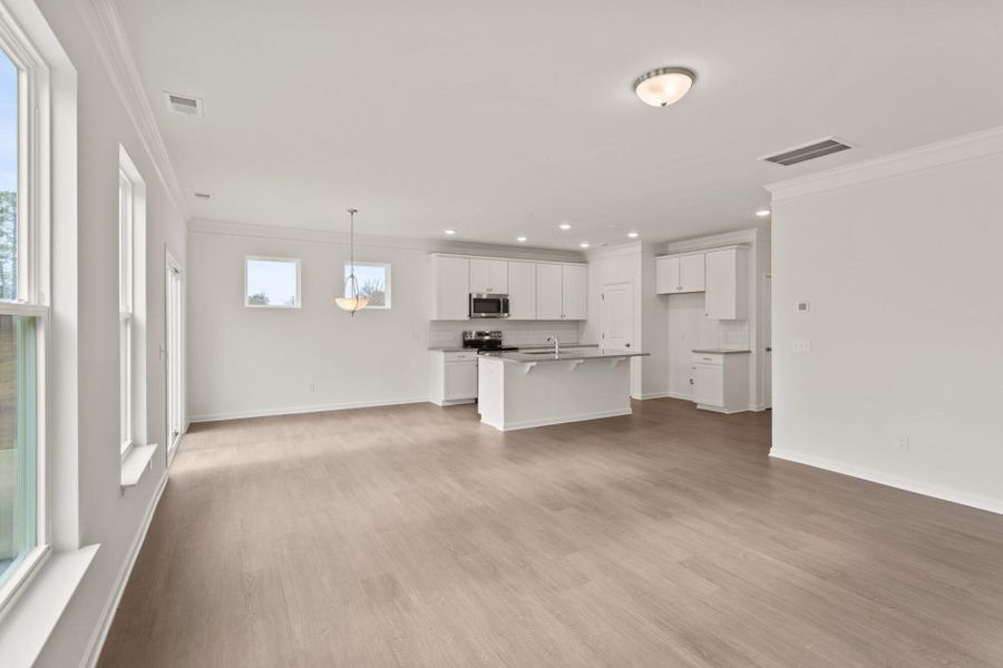 Spacious, unfurnished interior of a new home in Bellevue, Greenville (Image 23).