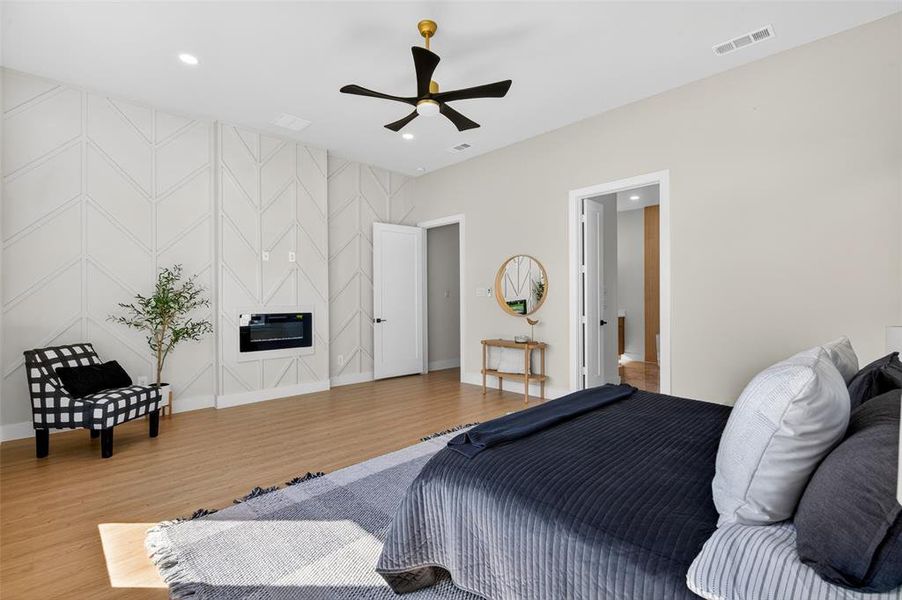 Furnished interior view inside a new home in , Forney (Image 7).