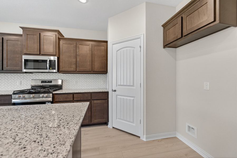Furnished interior view inside a new home in Liberty Pointe, Gainesville (Image 11). Furnished interior view inside a new home in Liberty Pointe, Gainesville (Image 11).