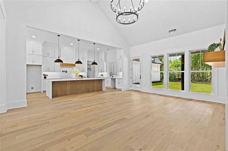 Spacious, unfurnished interior of a new home in , Monroe (Image 63).