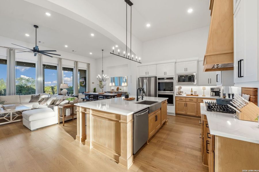 Furnished interior view inside a new home in La Cima, San Marcos (Image 19).