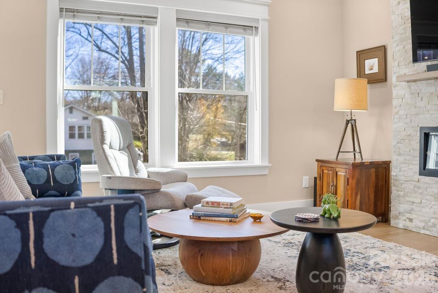 Furnished interior view inside a new home in , Asheville (Image 9).